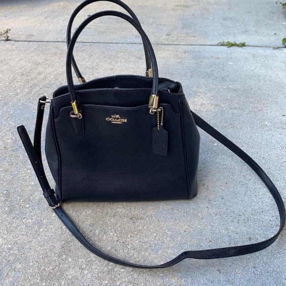 Coach Handbags - Coach navy blue crossbody bag. Removable strap